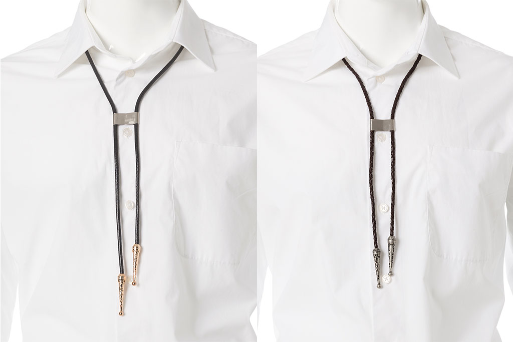 Bolo tie, Western tie (without badge)