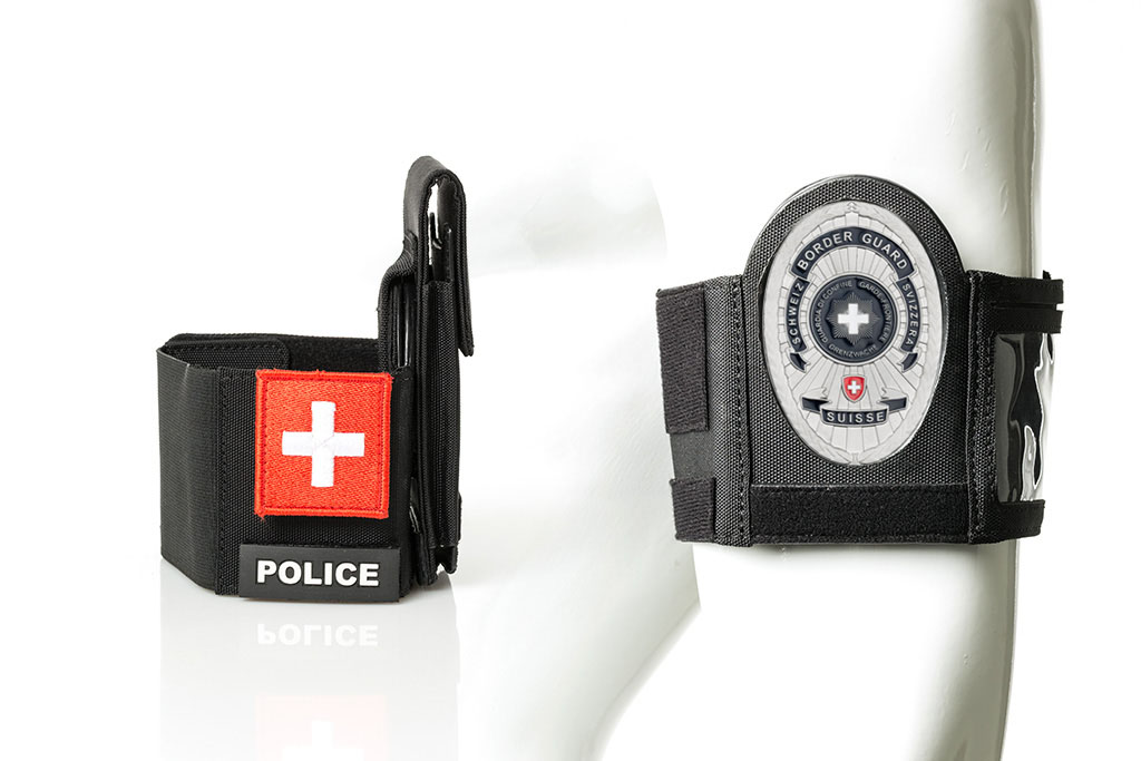 Armband with Badge "Remarkable" Border Guard Switzerland