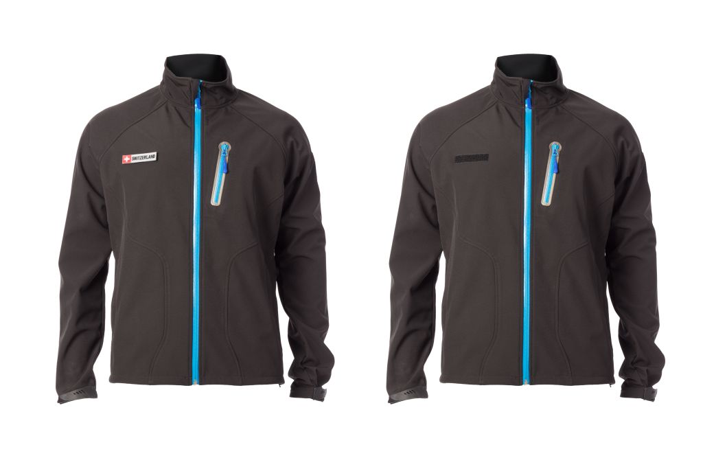 Veste softshell de qualité et fonctionnelle en noir