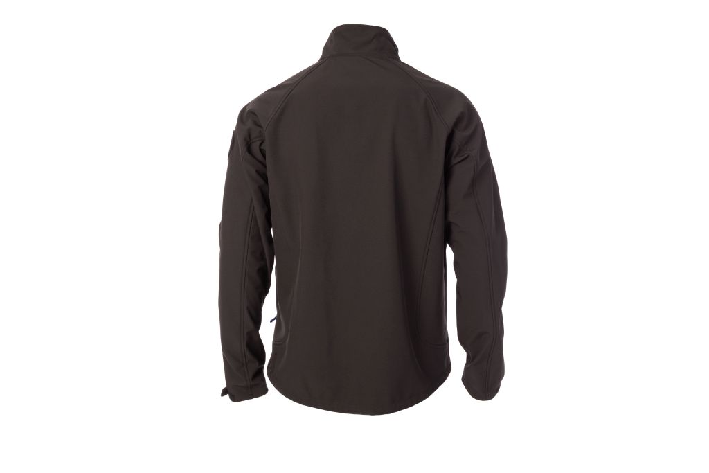 Veste softshell de qualité et fonctionnelle en noir