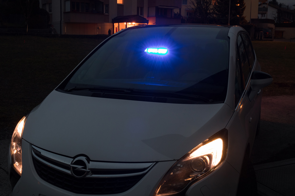 12 LED strobe light strobo bar with 18 different functions