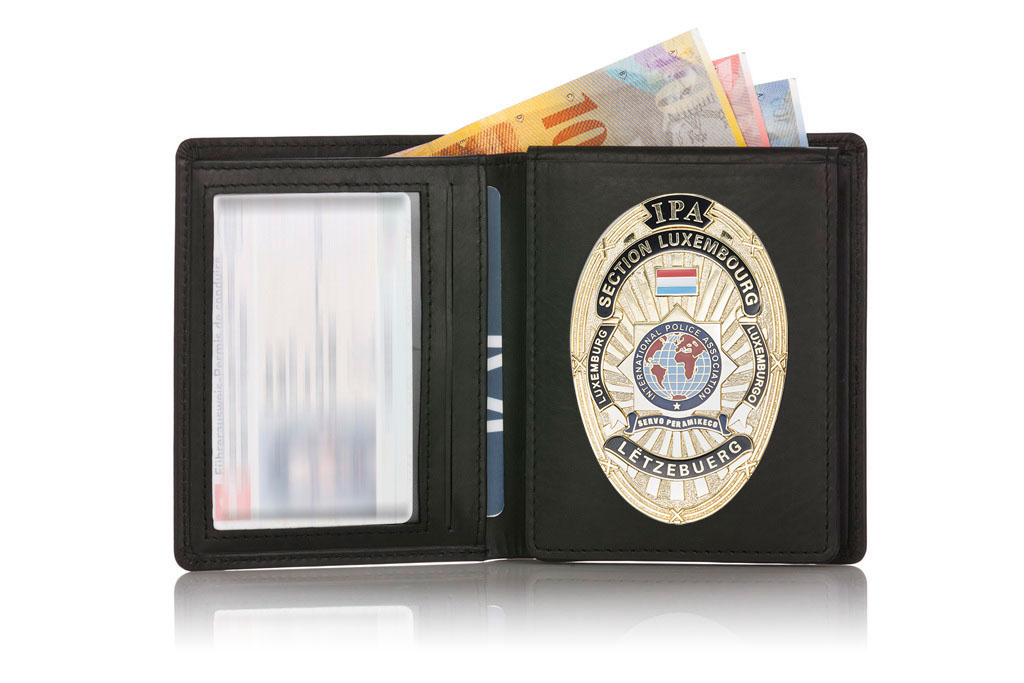 Astuccio in cuoio "Official" IPA Lussemburgo
