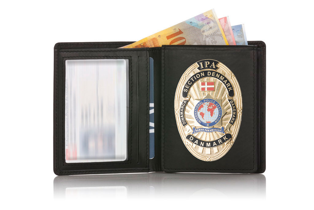 Astuccio in cuoio "Official" IPA Danimarca