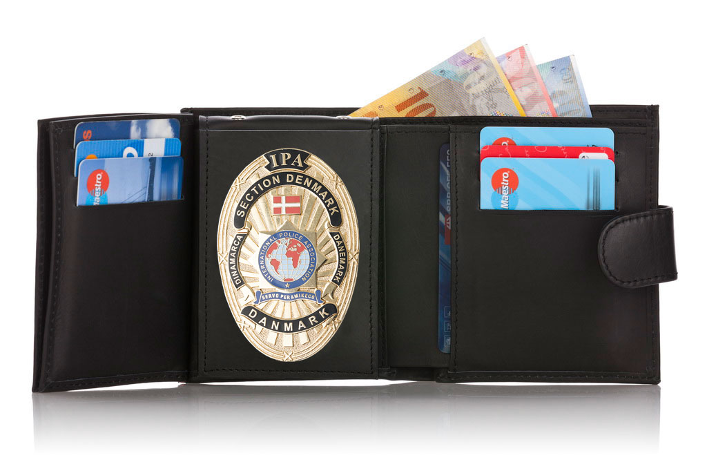 Lederetui "Qualified - two in one" IPA Dänemark
