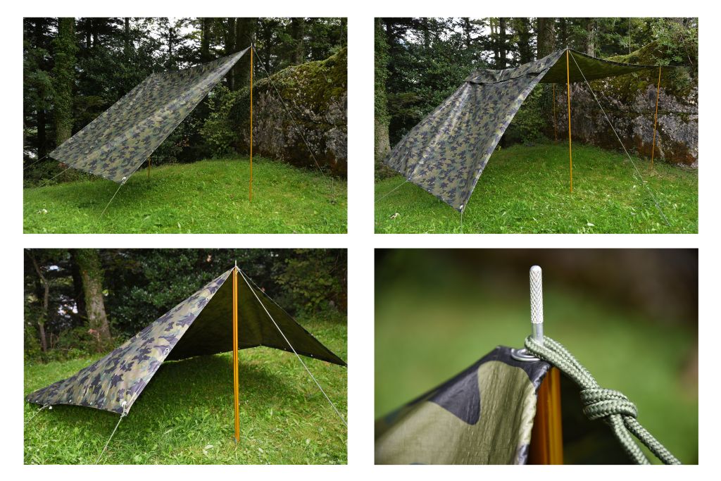 Anodized aluminium tent poles