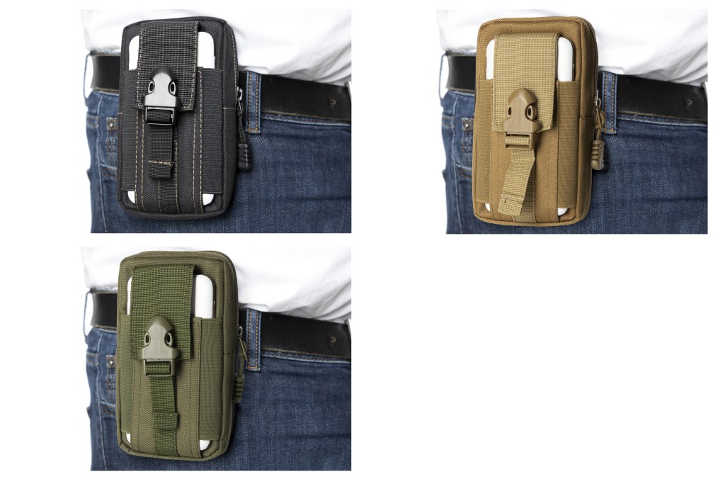 Outdoor mobile phone hip pouch & belt pouch for mobile phones