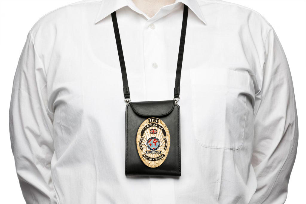 Leather wallet "Outstanding" IPA UK