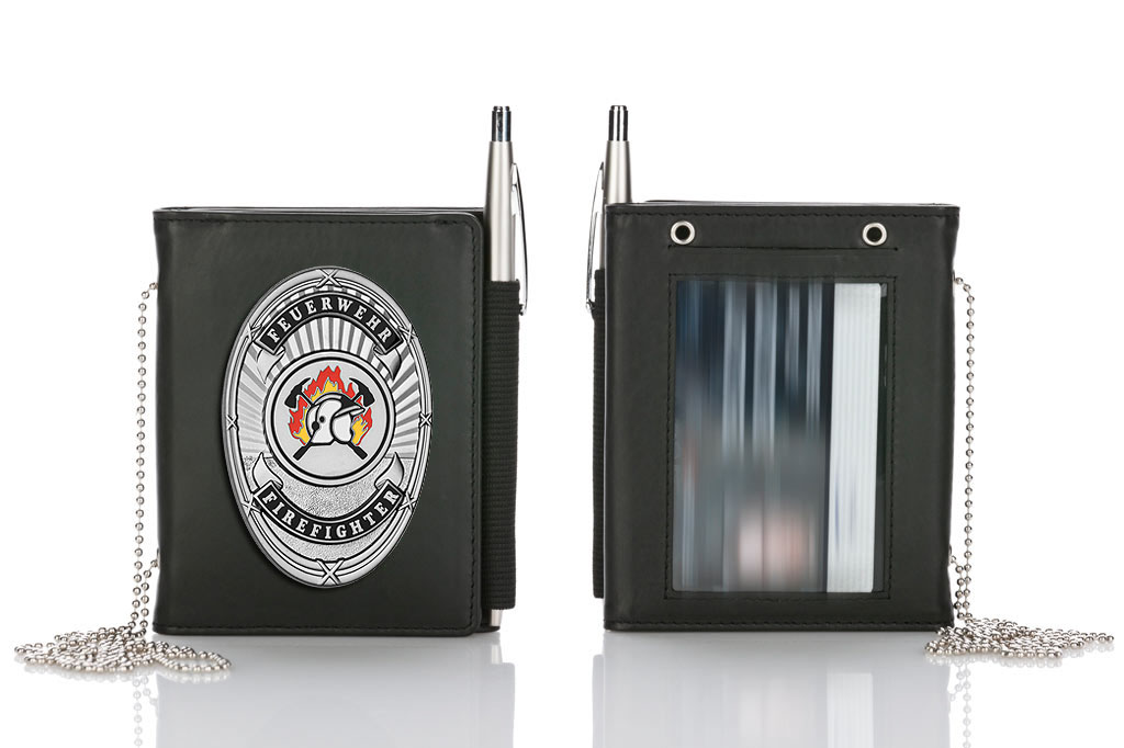 Etui en cuir "Classic" Pompiers