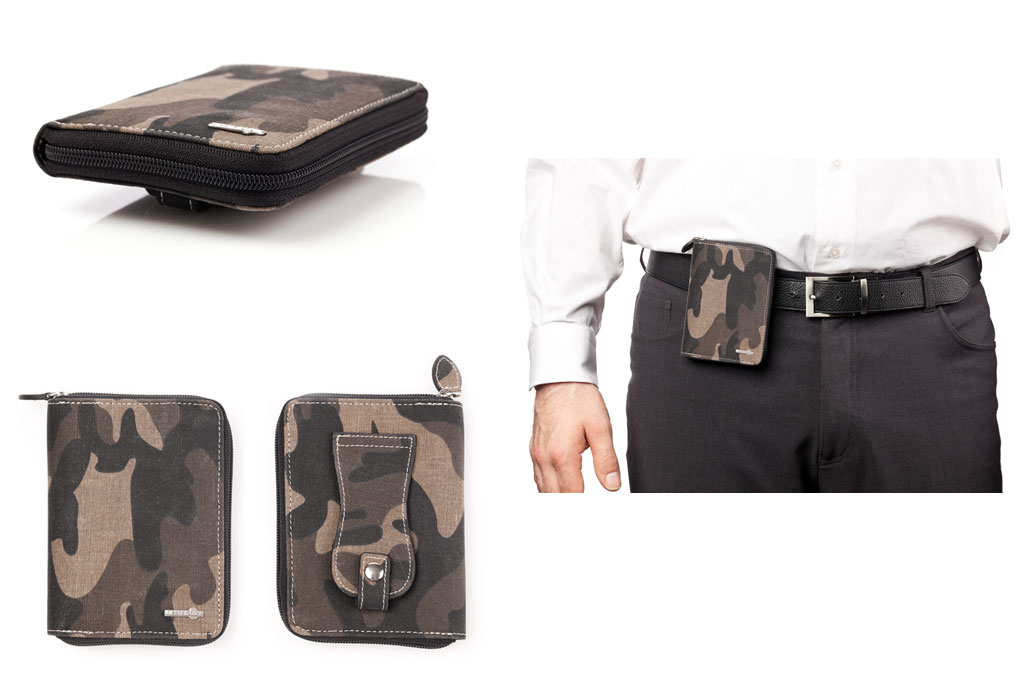 Etui en cuir "Camouflage" IPA Lituanie