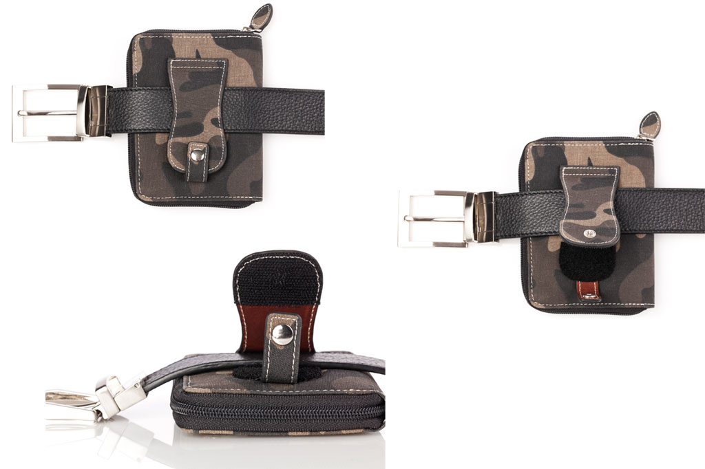 Etui en cuir "Camouflage" IPA Lituanie