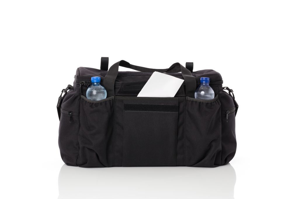 Carrying bag DL 786 with 1x big and 1x small Inscription panel