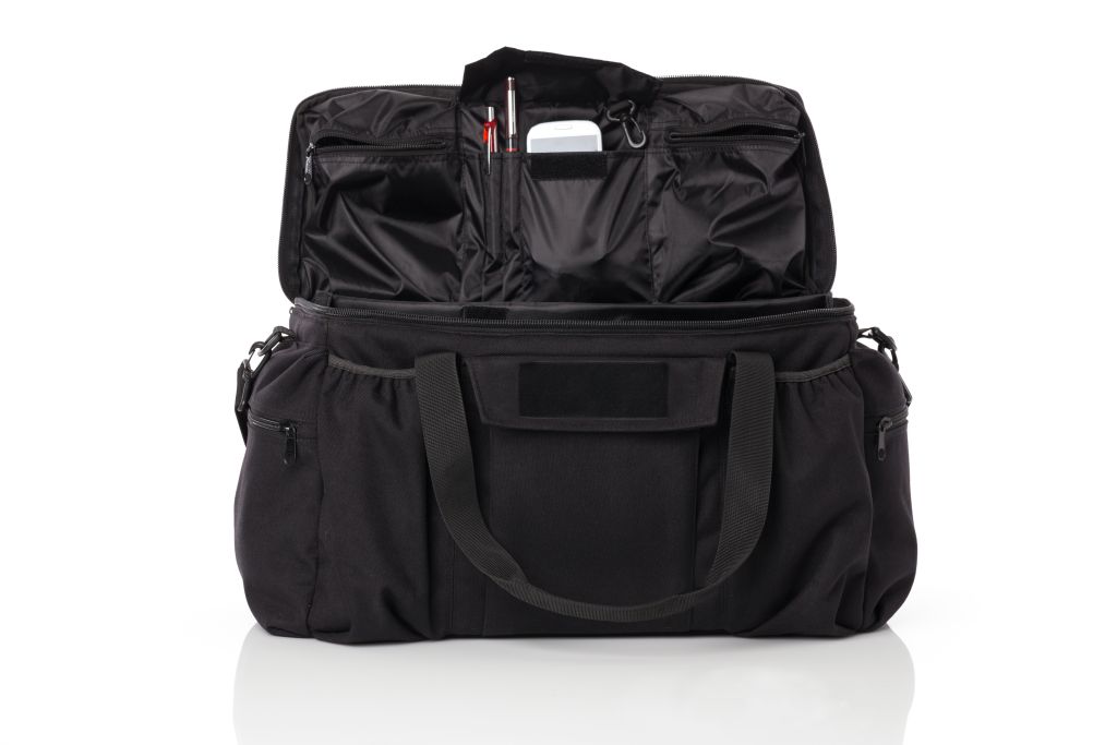Carrying bag DL 786 with 1x big and 1x small Inscription panel
