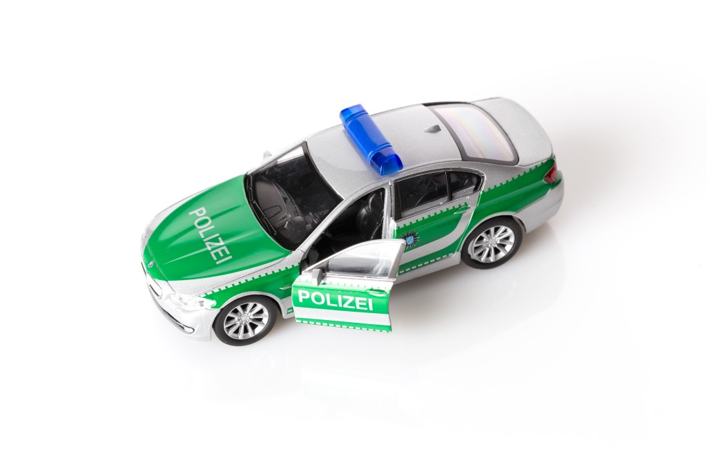 Model / Toy BMW 535 i Police Car