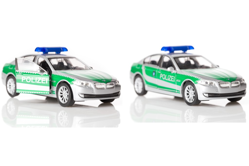 Model / Toy BMW 535 i Police Car