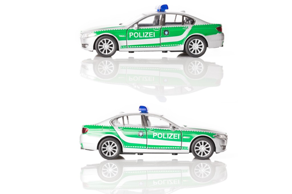 Model / Toy BMW 535 i Police Car