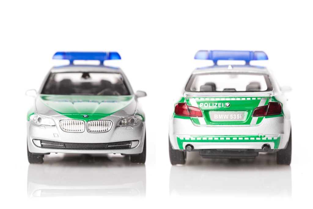 Model / Toy BMW 535 i Police Car