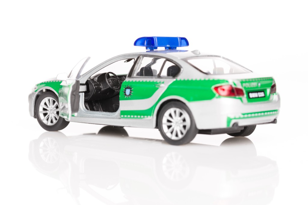 Model / Toy BMW 535 i Police Car