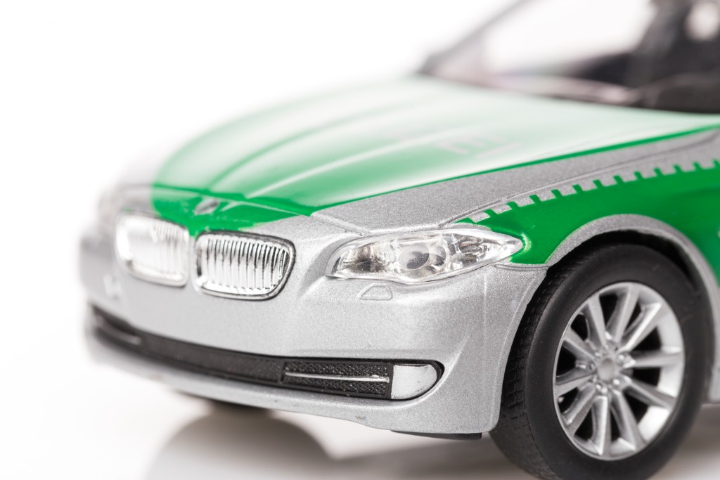 Model / Toy BMW 535 i Police Car