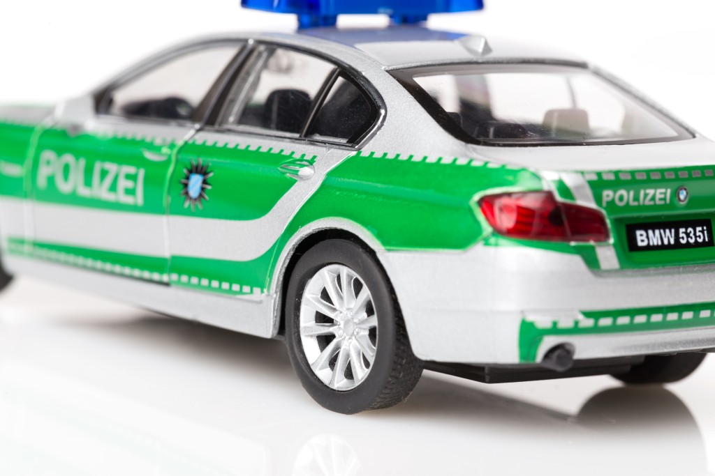 Model / Toy BMW 535 i Police Car