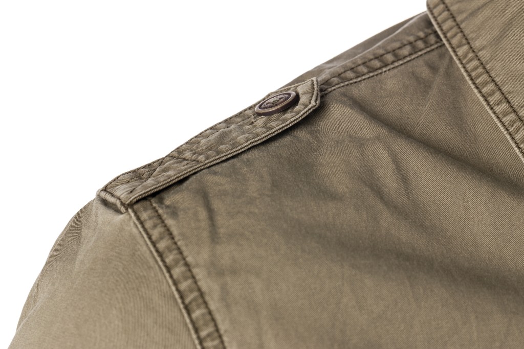 Camicia a maniche lunghe casual Yveslous in colore verde oliva