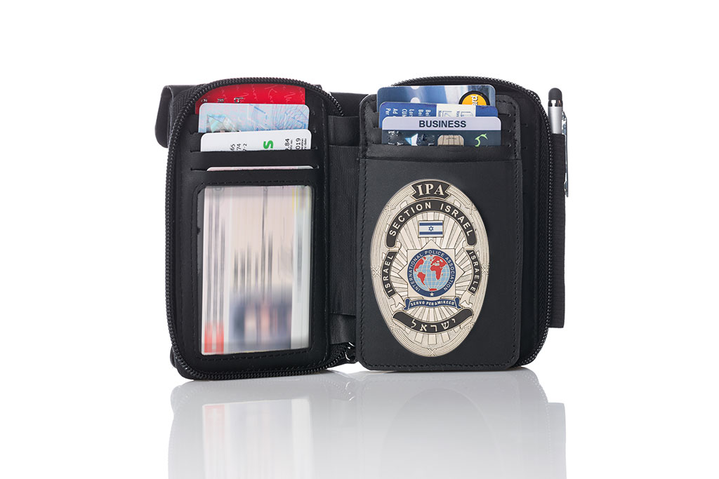Astuccio in cuoio "Allround" IPA Israele