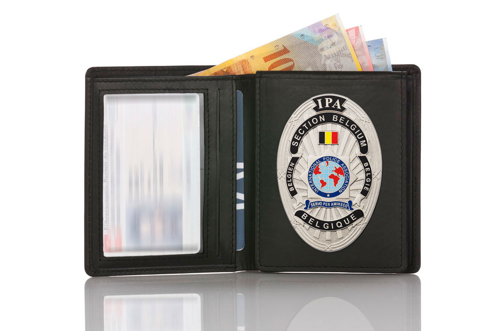 Astuccio in cuoio "Official" IPA Belgio