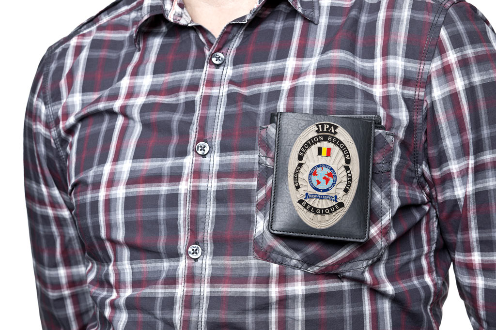 Astuccio in cuoio "Official" IPA Belgio