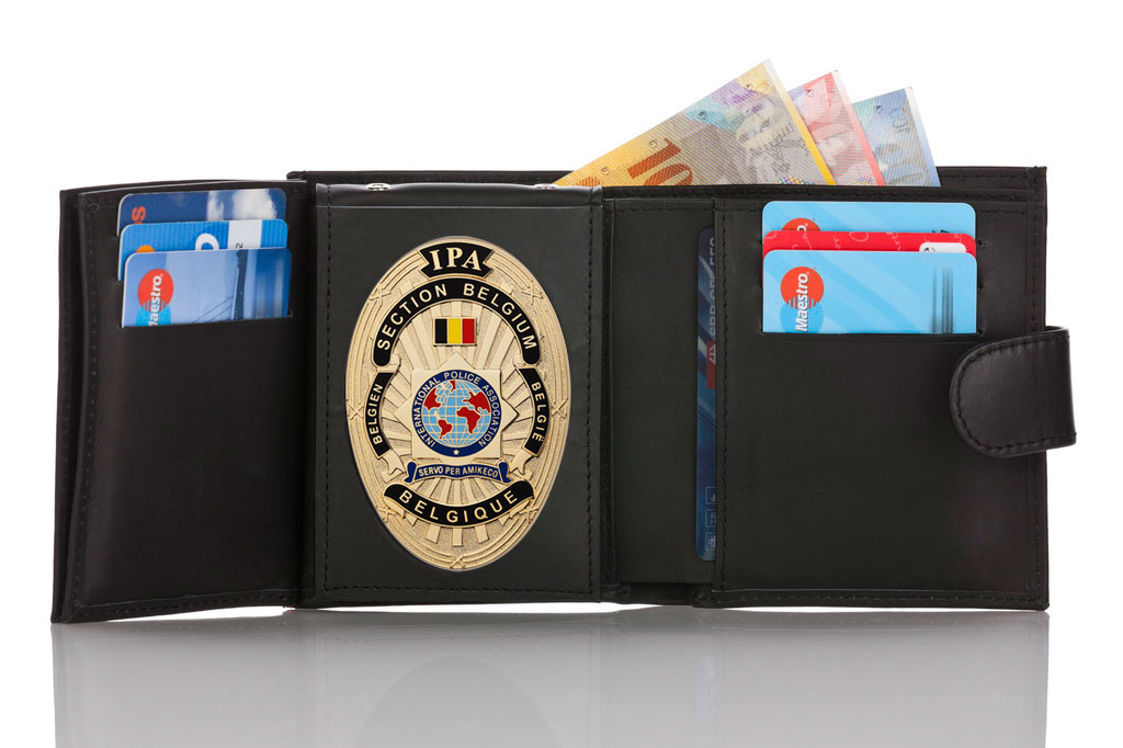 Astuccio in cuoio "Qualified - two in one" IPA Belgio