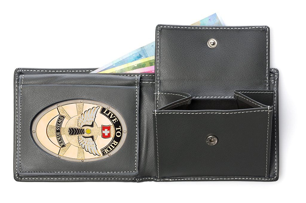 Custodia in pelle "Personal" Motociclisti Svizzera