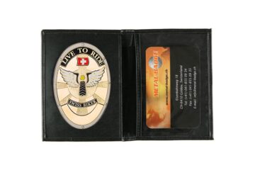 Leather wallet "Practical" Swiss Biker