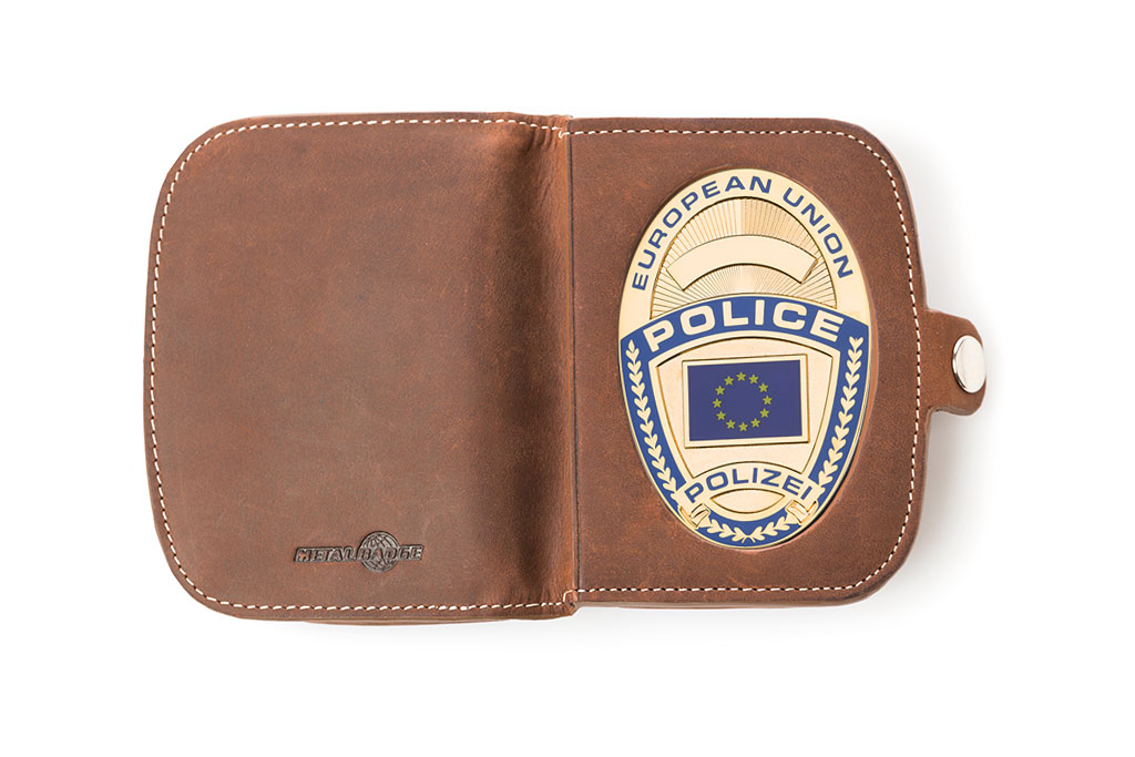 Étui en cuir "Traveler" porte-monnaie POLICE UE