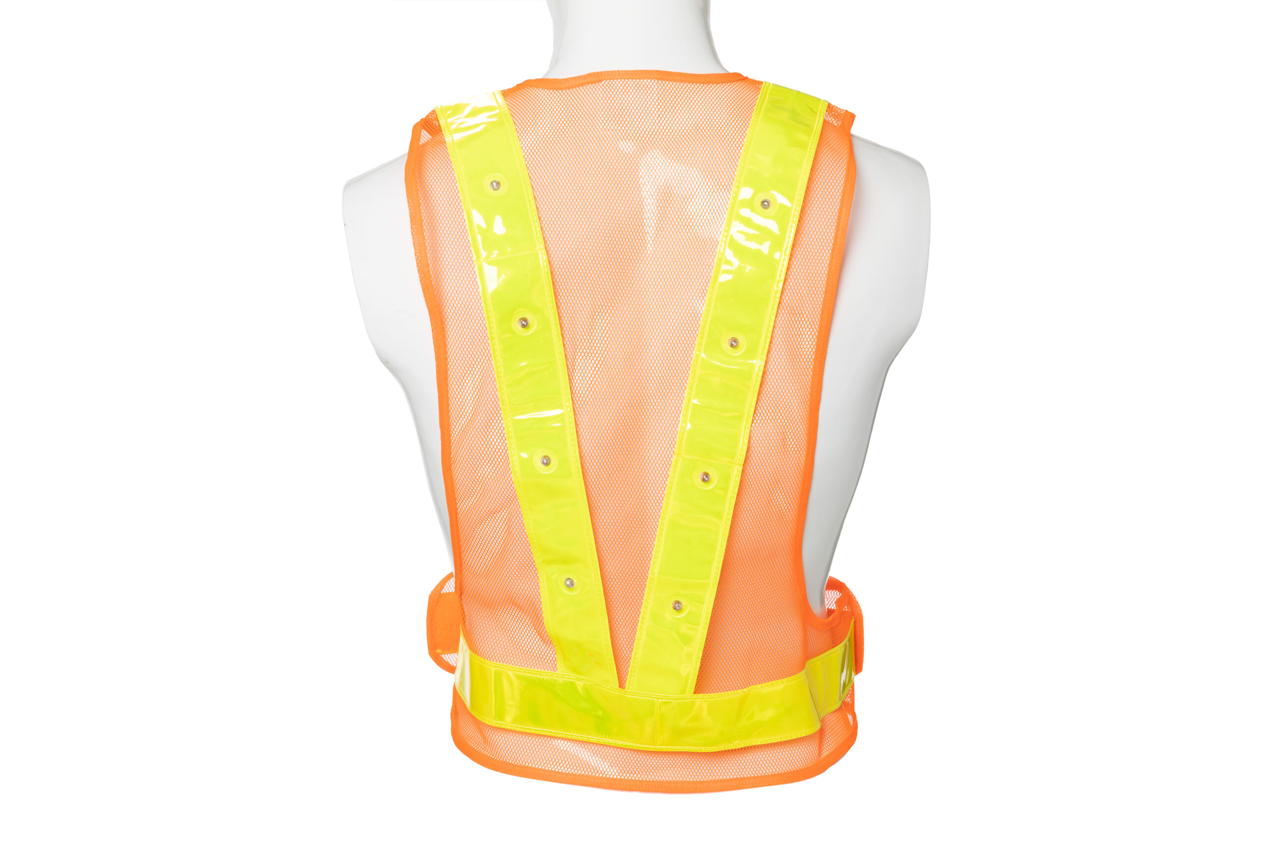 Reflective vest with LED