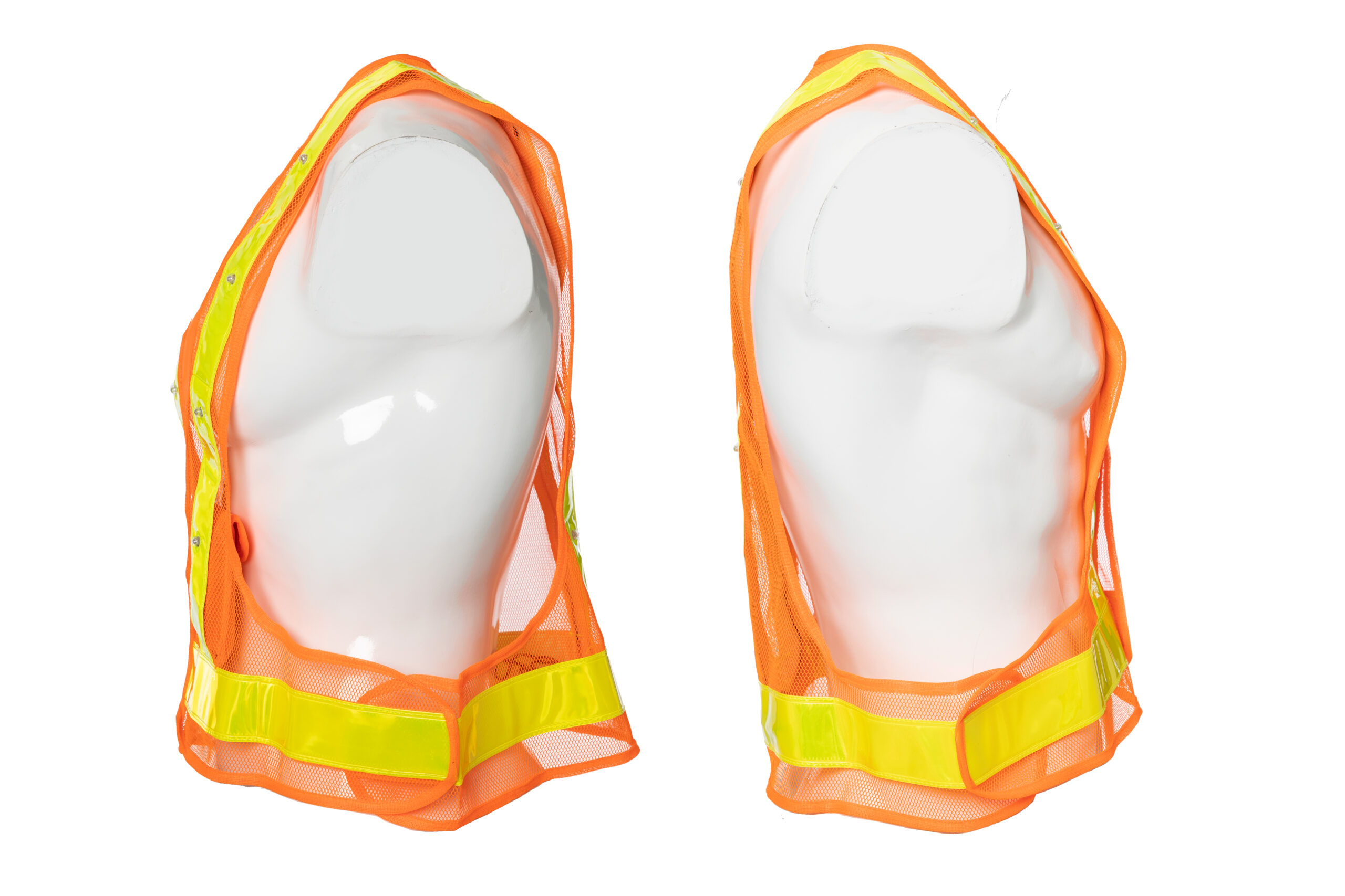 Reflective vest with LED