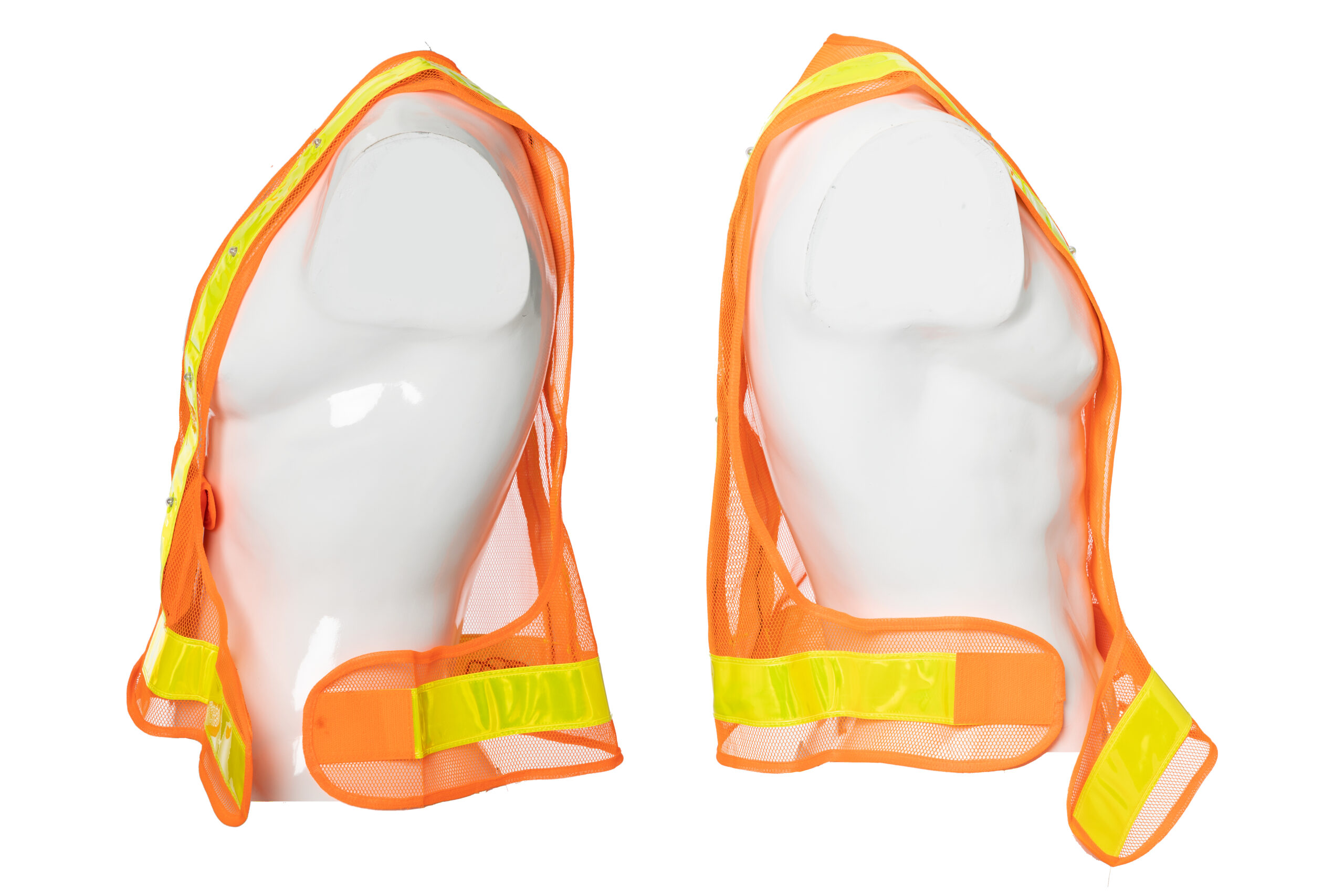 Reflective vest with LED