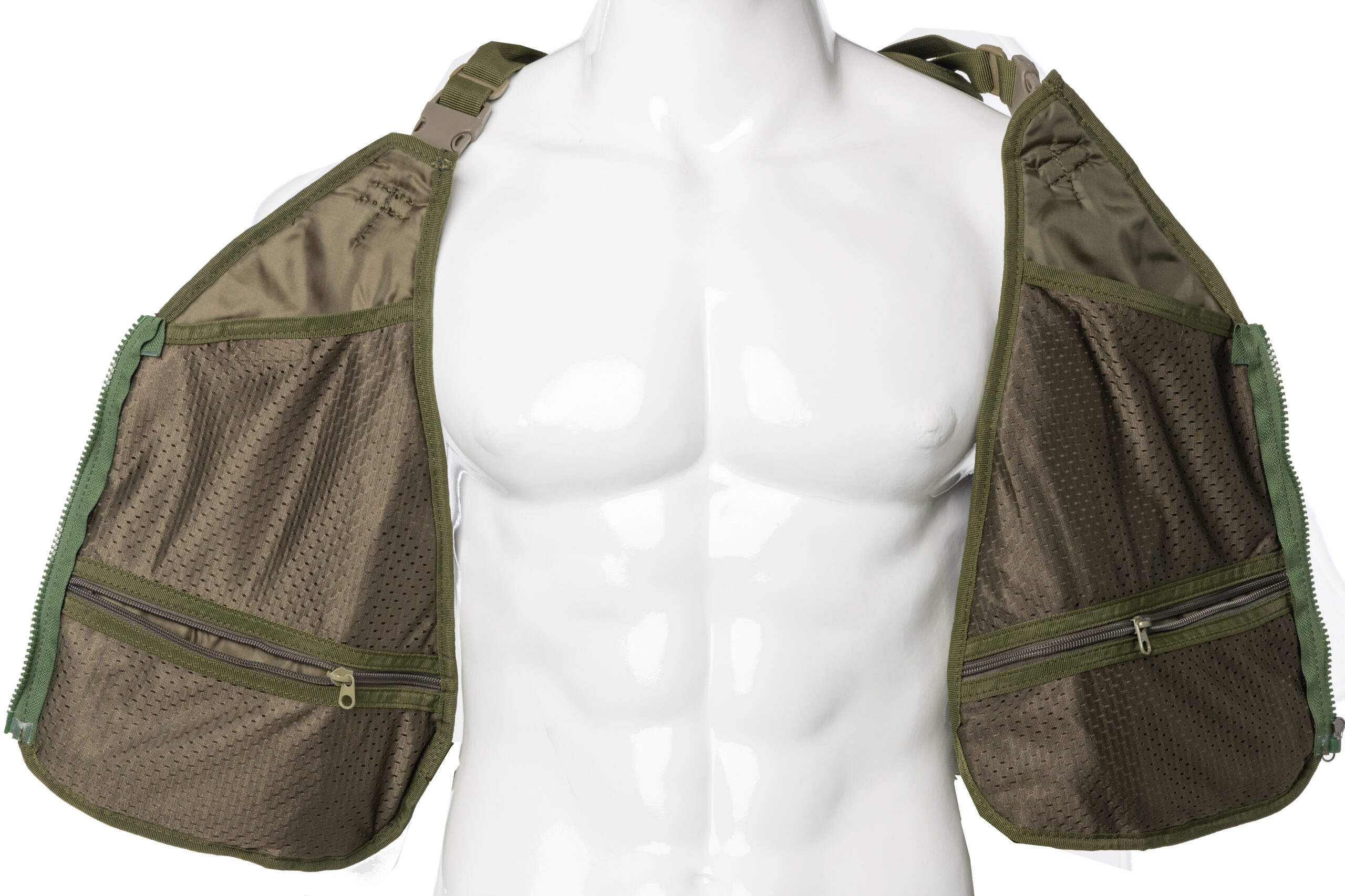 Fishing vest with camelback and lots of storage space