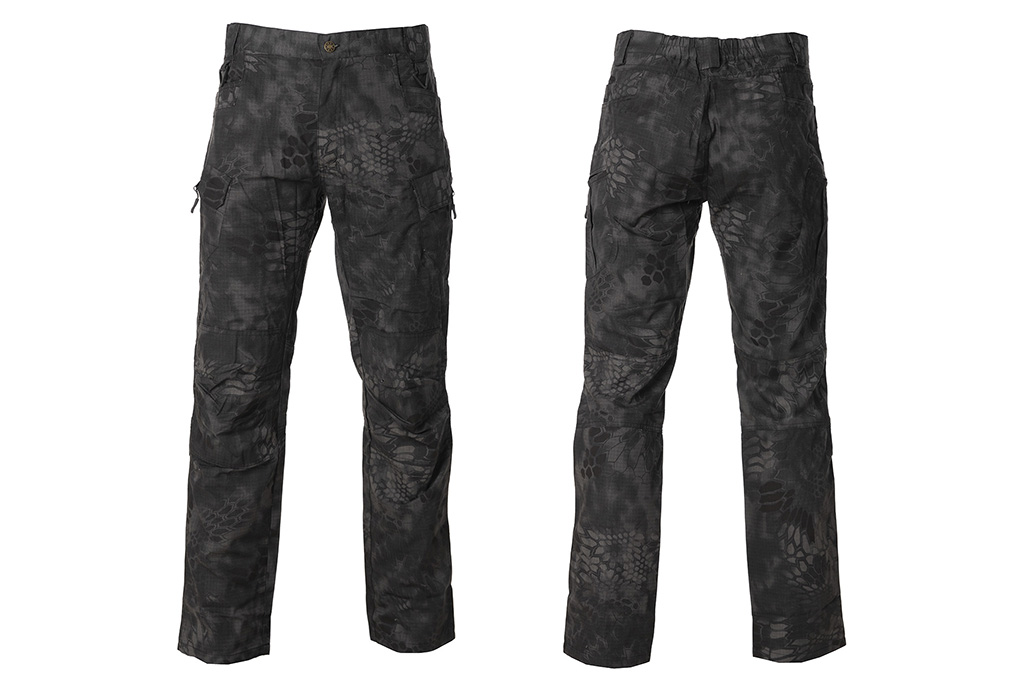 Taktische Cargo Hose ripstop IX7 Python Skin schwarz