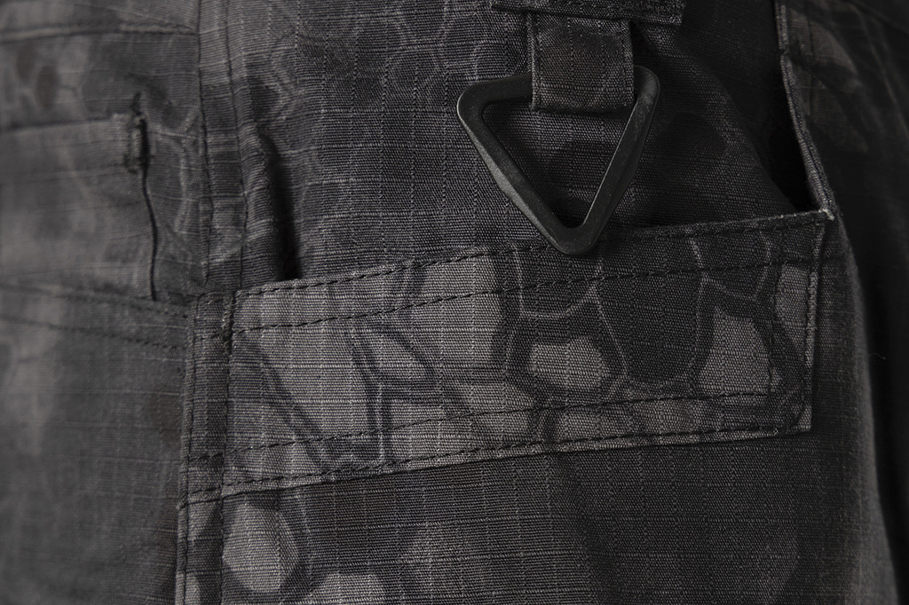 Taktische Cargo Hose ripstop IX7 Python Skin schwarz