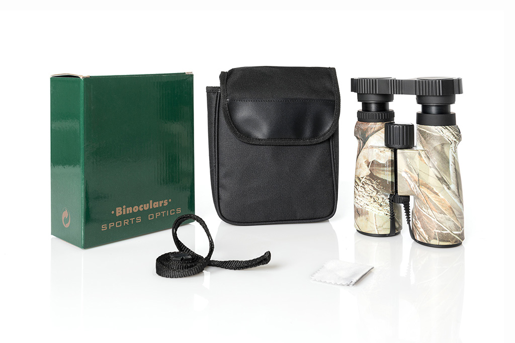 Binoculars 8x40 camouflage BK-4 prisms