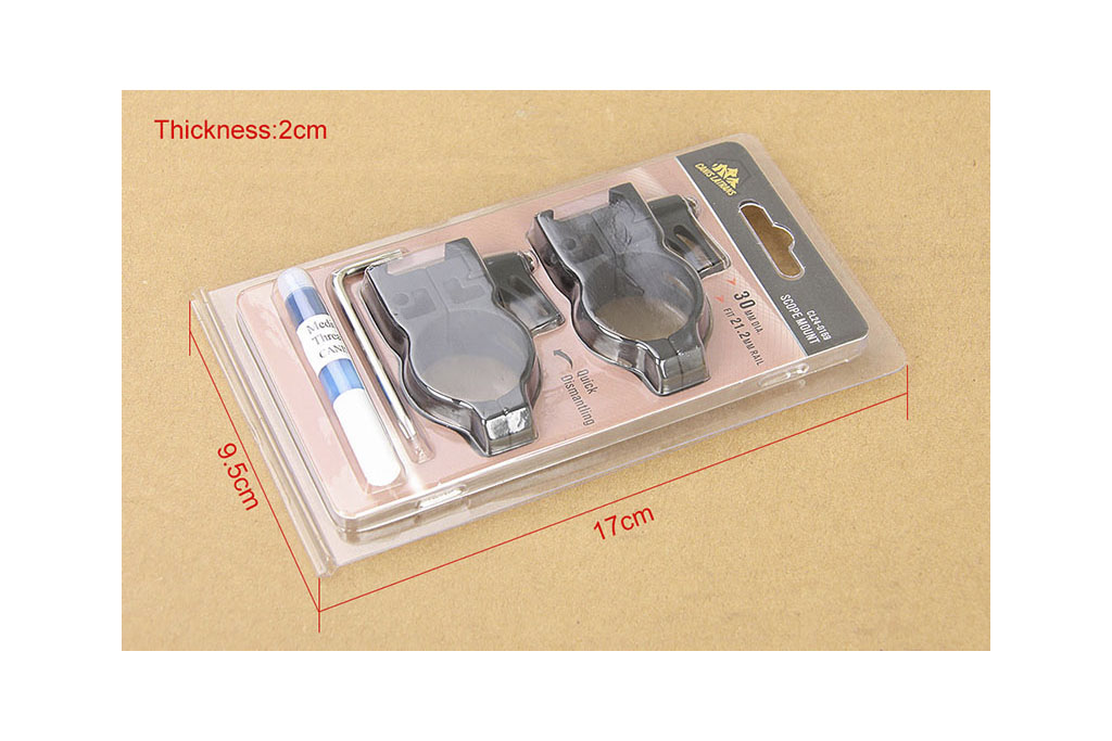 Zielfernrohr Ring Wasser-Waage 30mm Ø CL24-0169