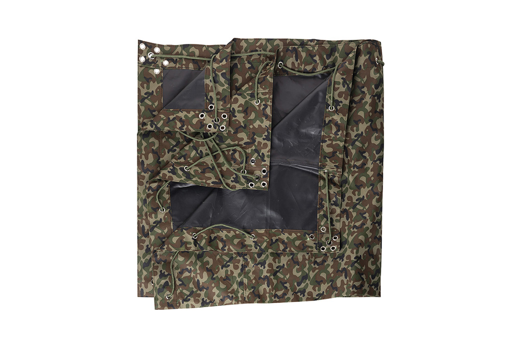 Toile militaire durable de couleur camouflage