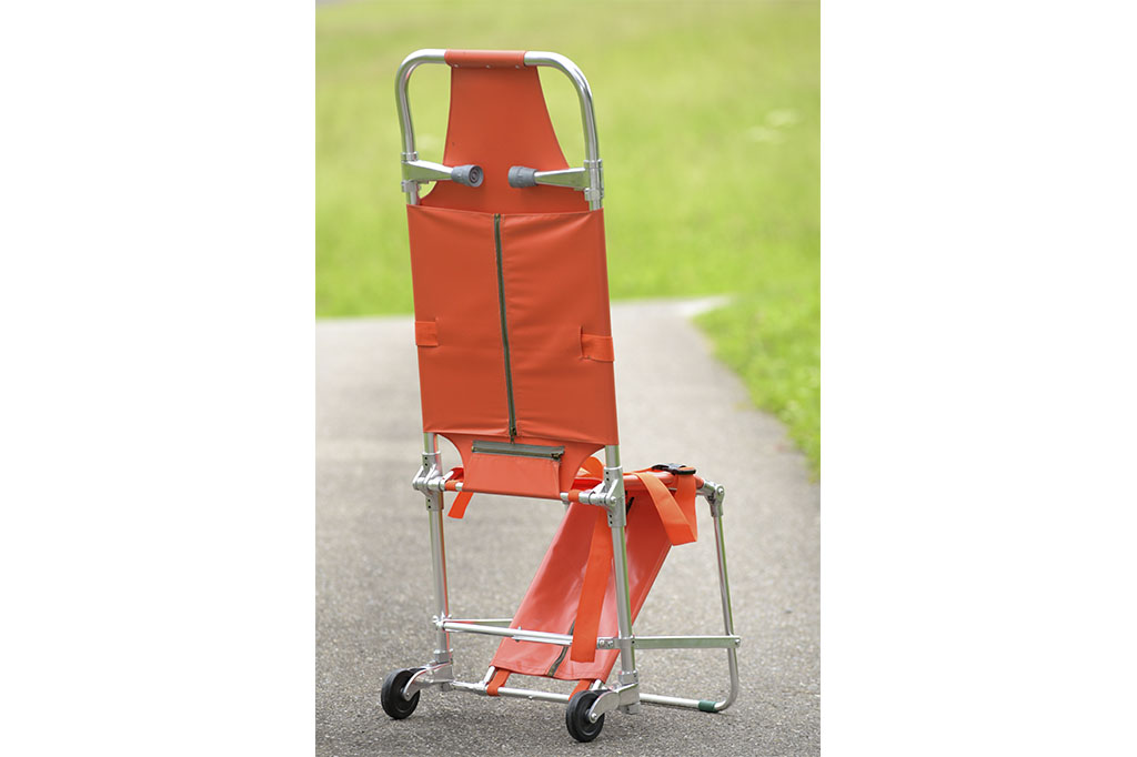 Emergency stretcher and wheelchair in one function