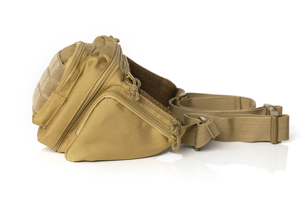 Sac de ceinture tactique pour les porteurs d'armes - kaki