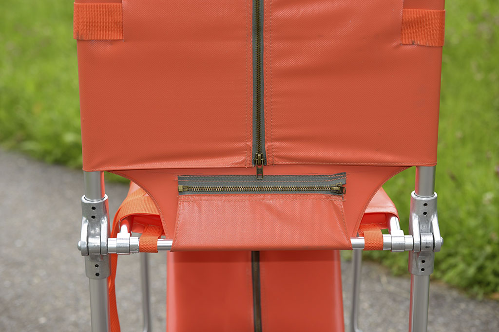 Emergency stretcher and wheelchair in one function