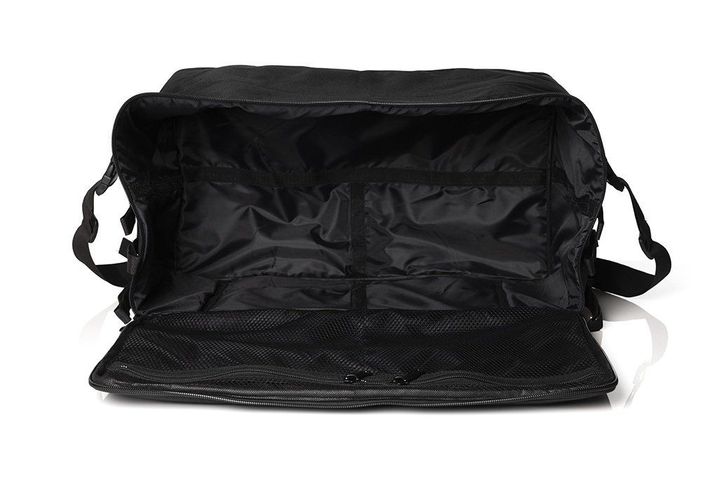 Borsa per interventi tattici per organizzazioni a luce blu con striscia riflettente giallo brillante