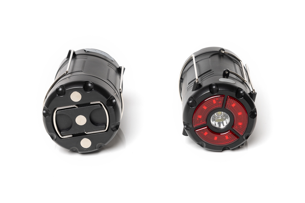 Lampada da Campeggio a LED estensibile con luce rossa commutabile