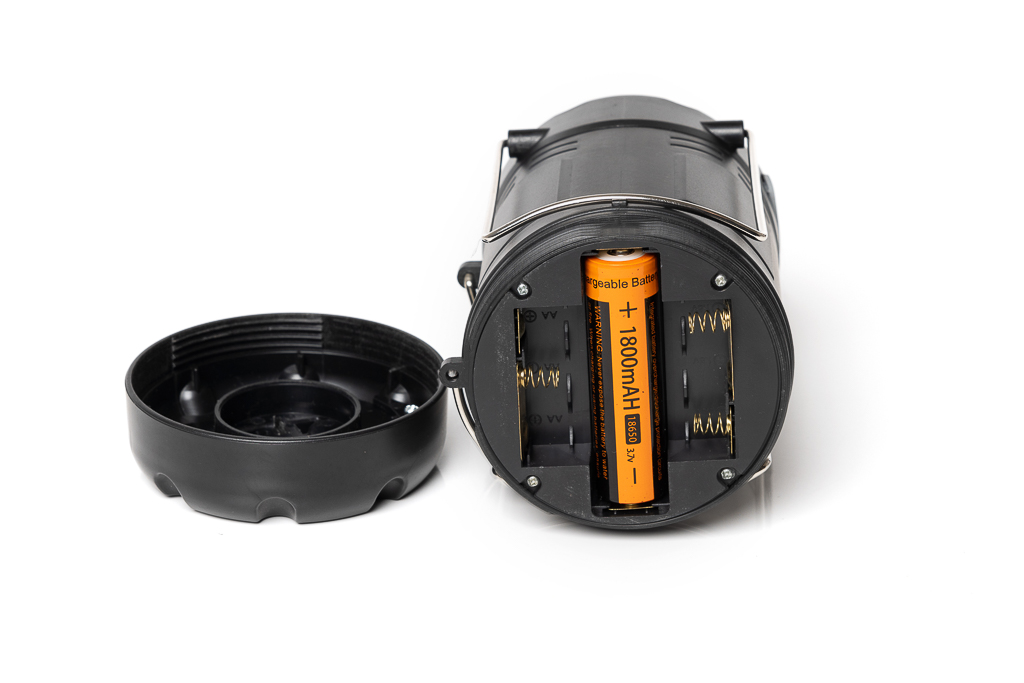 Lampada da Campeggio a LED estensibile con luce rossa commutabile