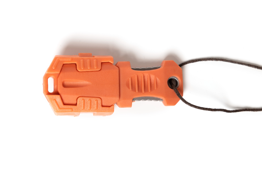 Beetle or Neck Knife in orange