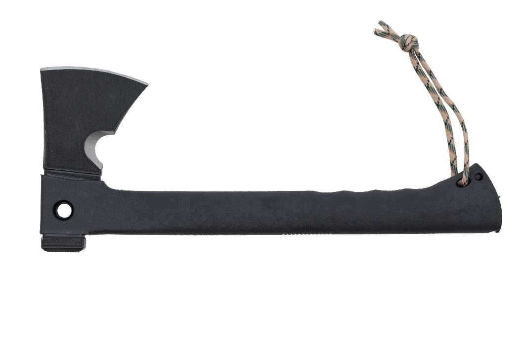 Camping Survival Axe 5-in-1 with Saw, Hammer, Signal Whistle and Flint