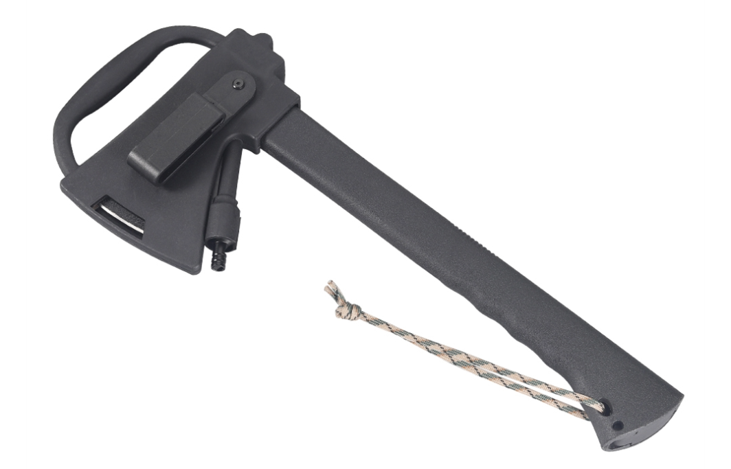 Camping Survival Axe 5-in-1 with Saw, Hammer, Signal Whistle and Flint