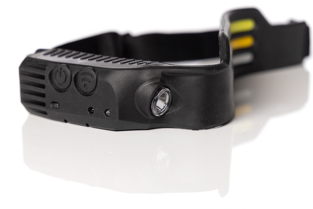 Lampada frontale COB a LED con 11 modalità luminose e controllo gestuale